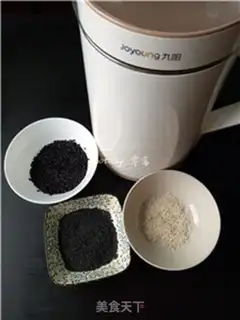 Make Black sesame rice step 0