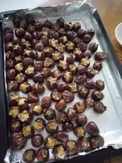 Make Honey roasted chestnuts step 6