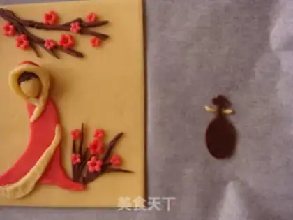 Make Creativity cookies, Zhaojun step 12