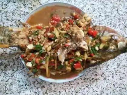 Make Red fish step 5