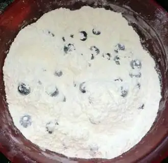 Make Blueberry Murphy step 1