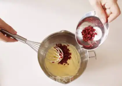 Make Cranberry cookies step 3