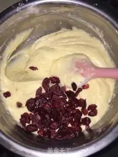 Make Yogurt cranberry marfin step 4