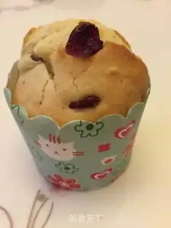 Make Yogurt cranberry marfin step 6