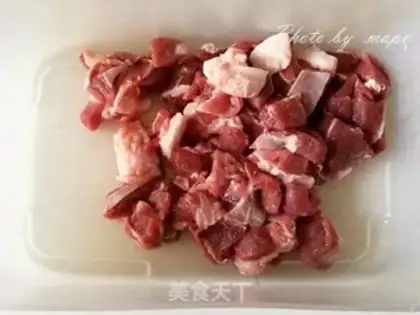 Make Toothpick lamb step 0