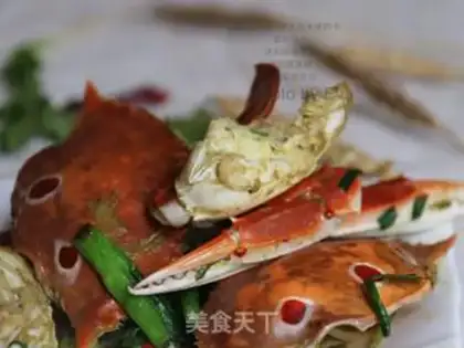 Make Ginger onions and crabs step 6
