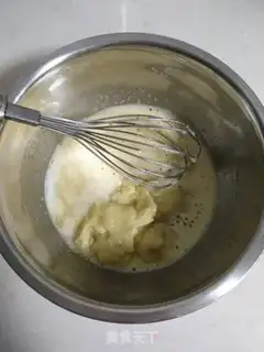 Make Banana chocolate marfin step 3