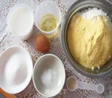 Make Corn toast step 0