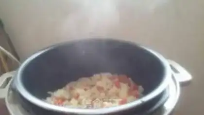 Make Carrot for rice step 4