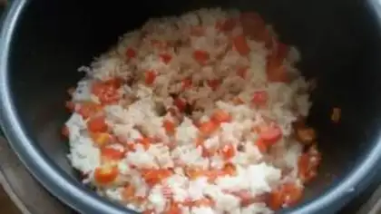 Make Carrot for rice step 5