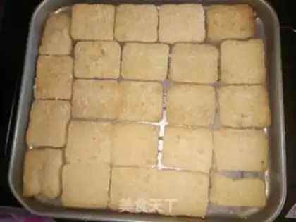 Make Coconut diamonds step 5