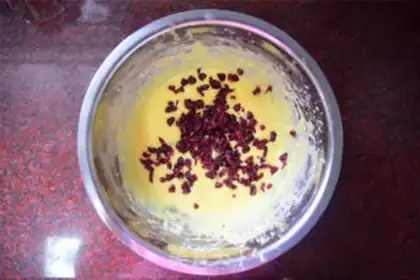 Make Cranberry roll step 6