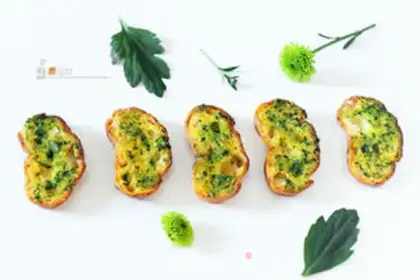 Make A garlic stick step 5
