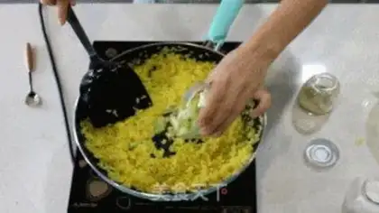 Make Gold fried rice step 6