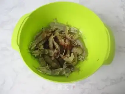 Make Fry shrimp step 1