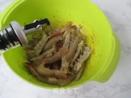Make Fry shrimp step 2