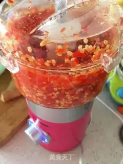 Make Pork chili sauce step 1