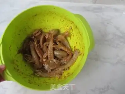 Make Fry shrimp step 3