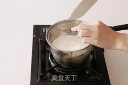 Make Vanilla pudding step 0