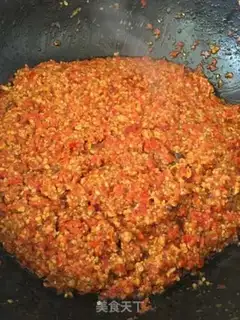Make Pork chili sauce step 3
