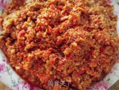Make Pork chili sauce step 4