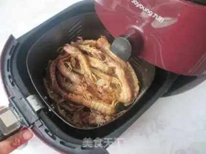 Make Fry shrimp step 6