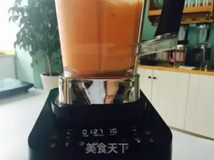Make Holy fruit orange juice step 1