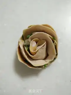Make Yellow rose steam step 9