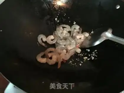 Make cucumber shrimp step 7