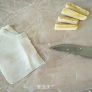 Make Simplest banana pie step 1