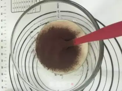 Make Chocolate moon cake step 3