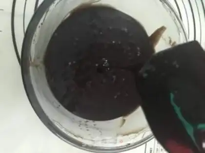 Make Chocolate moon cake step 4
