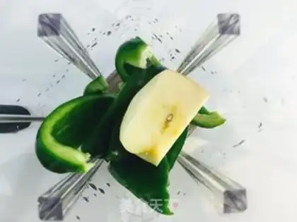 Make Pepper apple juice step 1