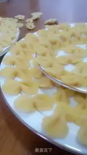 Make Butterfly noodles step 8