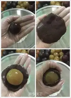 Make Chocolate moon cake step 9
