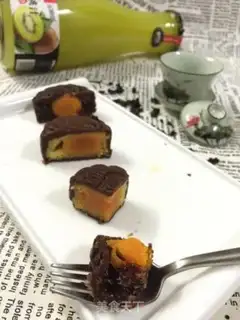 Make Chocolate moon cake step 13