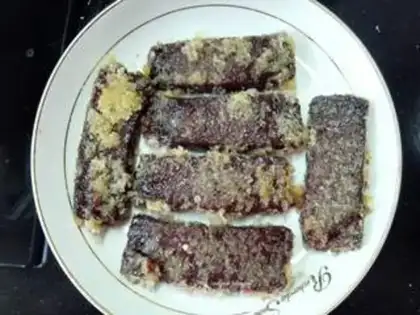 Make Black rice sauce step 6