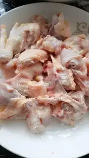 Make A chicken with fries step 1