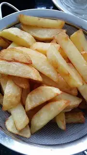 Make A chicken with fries step 4