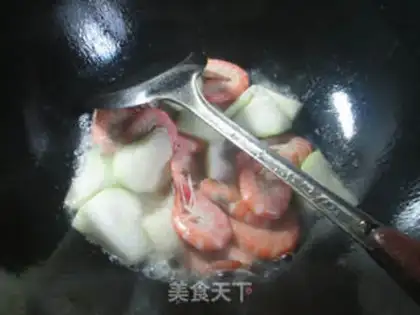 Make Shrimp boils melons step 4