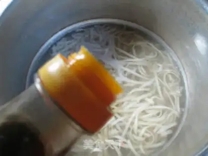 Make Potato chop soup noodles step 6