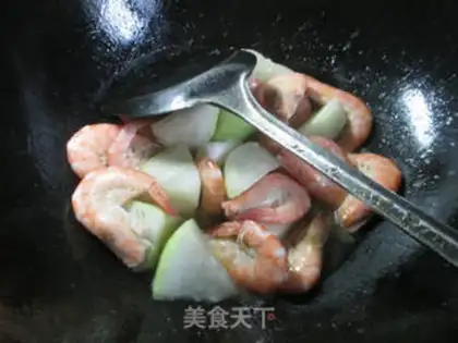 Make Shrimp boils melons step 7