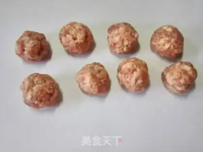 Make Rice meatballs step 1