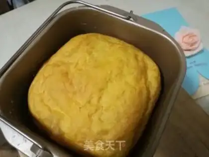 Make Bread machine carrot bread step 3