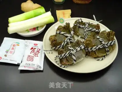 Make Garlic fried crabs step 0