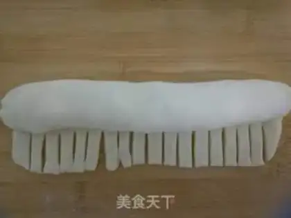 Make caterpillar bread step 4