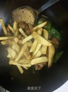 Make Hot potato chicken step 8