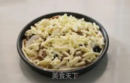 Make Black tuna olive pizza step 11