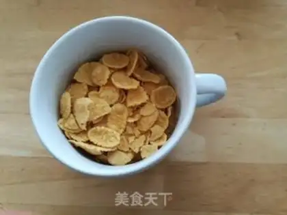 Make Milk and cereal step 1