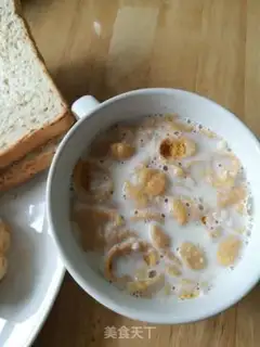 Make Milk and cereal step 4